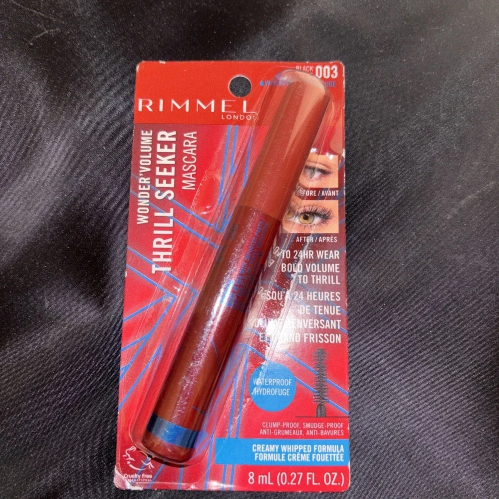 Rimmel Wonder' Thrill‎ Seeker Mascara, Black, Waterproof
